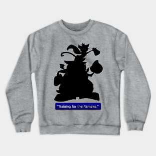 Training for the Remake- Cait Sith Crewneck Sweatshirt